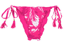 Charger l&#39;image dans la galerie, Product Front: Rio De Sol Bas Bottom Pink-Palms Frufru
