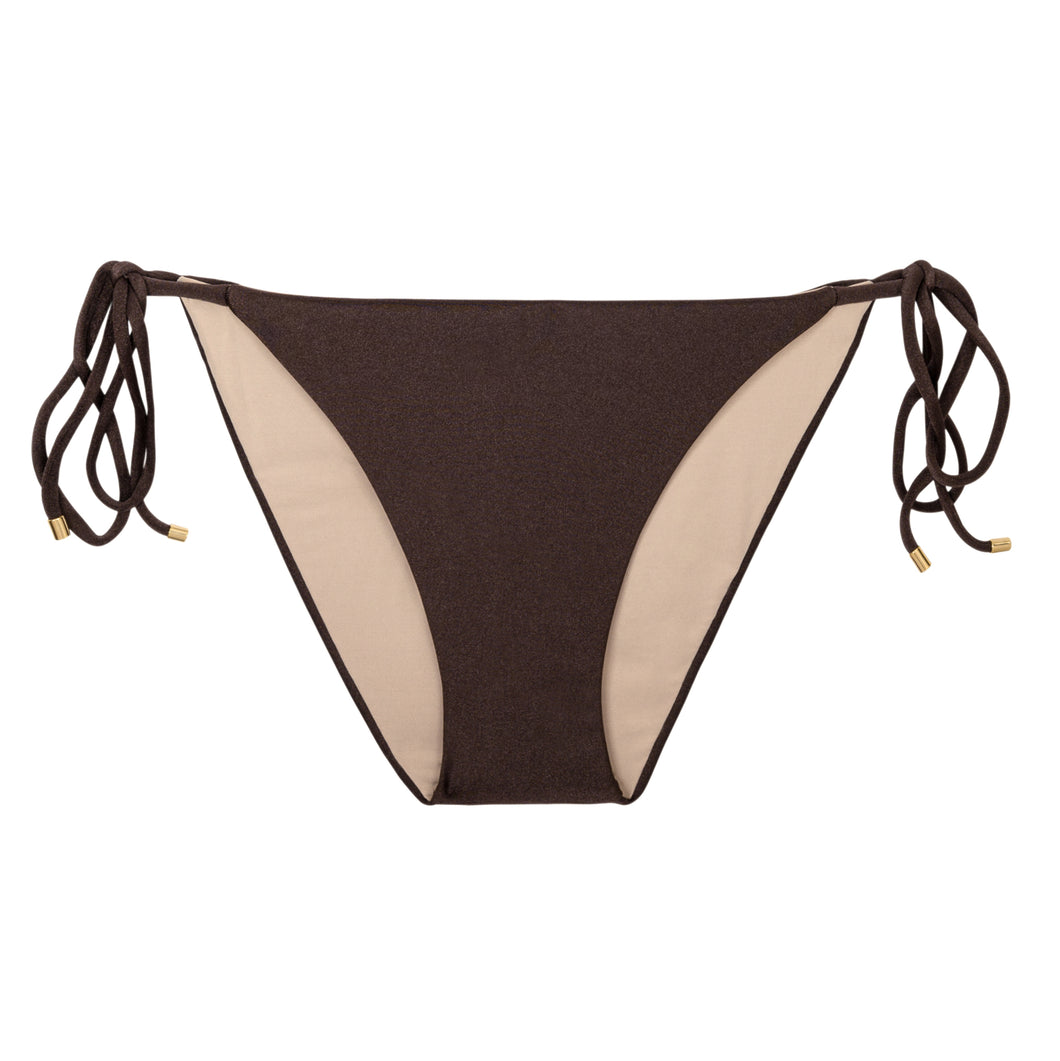 Product Front: Rio De Sol Bas Bottom Shimmer-Coffee Ibiza-Comfy