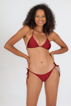 Carica l&#39;immagine nel visualizzatore di Gallery, Model Front: Rio De Sol Bas Bottom Shimmer-Divino Ibiza-Rope
