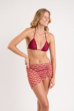 Carica l&#39;immagine nel visualizzatore di Gallery, Image 05: Rio De Sol Jupe De Page Floral-Scales Mini Skirt Ruched
