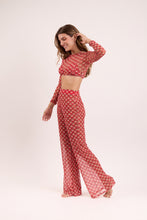 Laden Sie das Bild in den Galerie-Viewer, Image 03: Rio De Sol Pantalon De Plage Floral-Scales Pants Lana
