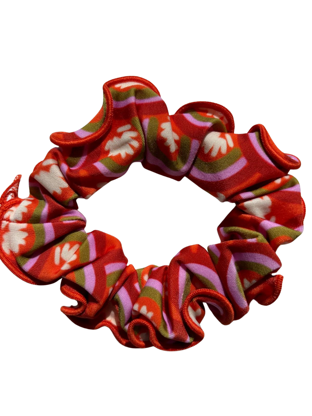 Product Front: Rio De Sol Chouchou Floral-Scales Scrunchie