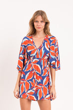 Carica l&#39;immagine nel visualizzatore di Gallery, Model Front: Rio De Sol Mini Dress Leaves Mini Dress

