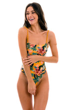 Laden Sie das Bild in den Galerie-Viewer, Model Front: Rio De Sol Une Pièce Lis Ella

