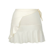 Carica l&#39;immagine nel visualizzatore di Gallery, Product Back: Rio De Sol Jupe De Page Off-White Mini Skirt
