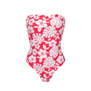 Product Front: Rio De Sol Une Pièce Pua-Hibiscus Aloha