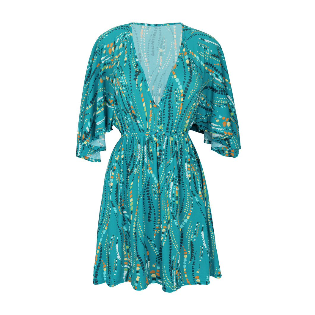 Product Front: Rio De Sol Mini Dress Rain Mini Dress
