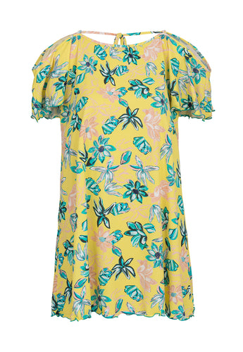 Product Front: Rio De Sol Mini Dress Saida Florescer Off Shoulder