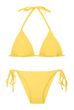 Carica l&#39;immagine nel visualizzatore di Gallery, Product Front: Rio De Sol Ensemble Set Amarelo Tri-Inv Lacinho

