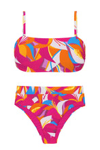 Laden Sie das Bild in den Galerie-Viewer, Product Front: Rio De Sol Ensemble Set Antelope Bandeau-Reto Hotpant-Cos
