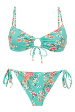 Carica l&#39;immagine nel visualizzatore di Gallery, Product Front: Rio De Sol Ensemble Set Botanic Mila Cheeky-Tie
