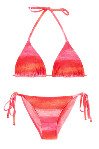 Product Front: Rio De Sol Ensemble Set Cher Tri-Inv Cheeky-Tie