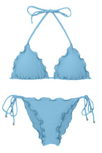 Laden Sie das Bild in den Galerie-Viewer, Product Front: Rio De Sol Ensemble Set Dots-Sky Frufru
