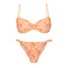 Laden Sie das Bild in den Galerie-Viewer, Product Front: Rio De Sol Ensemble Set Dreamy Bandeau-Crispy Cheeky-Crispy
