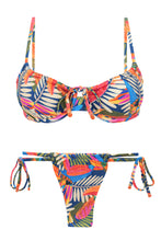 Carica l&#39;immagine nel visualizzatore di Gallery, Product Front: Rio De Sol Ensemble Set Jungle Balconet-Tie Pipa
