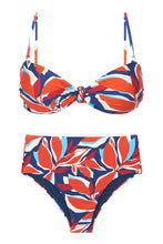 Charger l&#39;image dans la galerie, Product Front: Rio De Sol Ensemble Set Leaves Bandeau-Joy Hotpants
