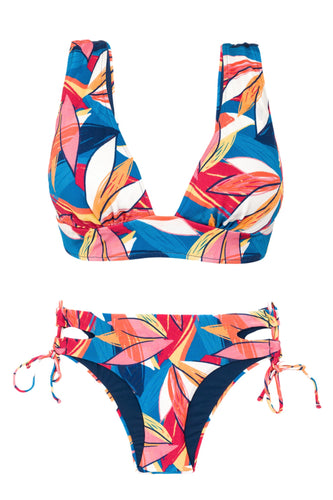Product Front: Rio De Sol Ensemble Set Maui Halter-Cos Madrid