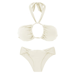 Product Back: Rio De Sol Ensemble Set Off-White Mel