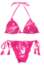 Carica l&#39;immagine nel visualizzatore di Gallery, Product Front: Rio De Sol Ensemble Set Pink-Palms Frufru
