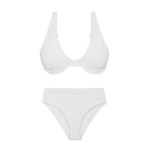 Charger l&#39;image dans la galerie, Product Front: Rio De Sol Ensemble Set Sand-White Chantal Kora
