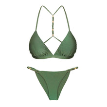 Carica l&#39;immagine nel visualizzatore di Gallery, Product Front: Rio De Sol Ensemble Set Shimmer-Croco Tri-Fixo-Noa Cheeky-Noa
