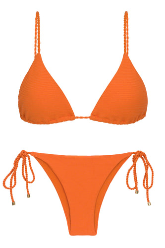 Product Front: Rio De Sol Ensemble Set St-Tpz-Tangerina Tri-Inv Ibiza