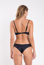 Carica l&#39;immagine nel visualizzatore di Gallery, Model Back: Rio De Sol Ensemble Set Touch-Black Bandeau-Crispy Nice
