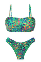 Laden Sie das Bild in den Galerie-Viewer, Product Front: Rio De Sol Ensemble Set Wilds Bandeau-Reto Highleg
