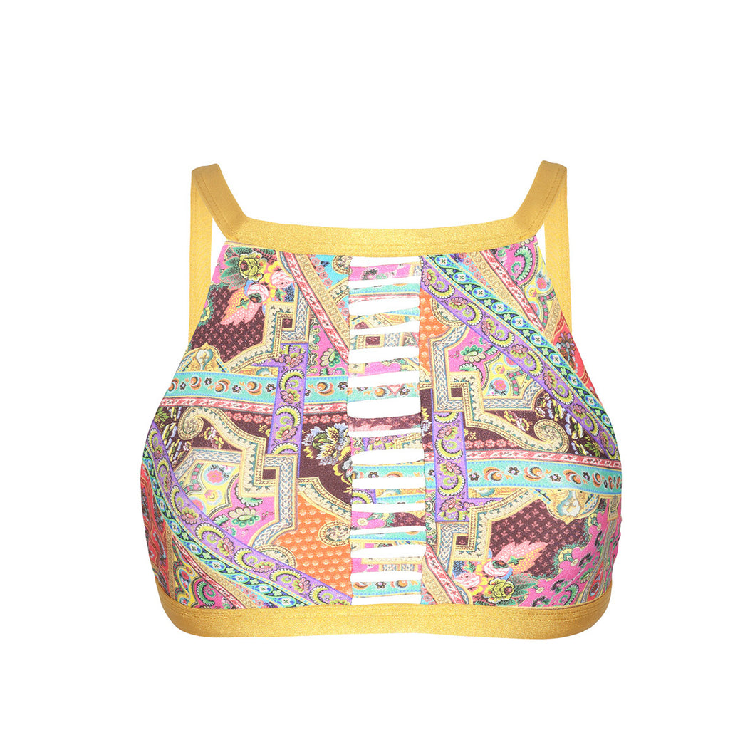 Product Front: Rio De Sol Haut Soutien Mundomix Cropped