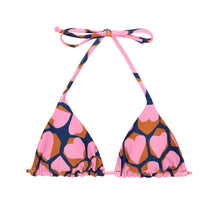 Carica l&#39;immagine nel visualizzatore di Gallery, Product Front: Rio De Sol Haut Top Amore-Pink Tri-Inv
