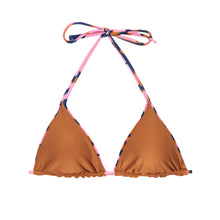 Carica l&#39;immagine nel visualizzatore di Gallery, Product Back: Rio De Sol Haut Top Amore-Pink Tri-Inv
