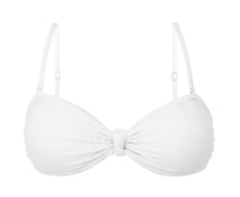 Carica l&#39;immagine nel visualizzatore di Gallery, Product Front: Rio De Sol Haut Top Bora-White Bandeau-Joy
