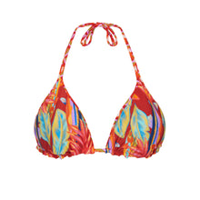 Laden Sie das Bild in den Galerie-Viewer, Product Back: Rio De Sol Haut Top Floral-Scales Tri-Inv
