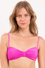 Laden Sie das Bild in den Galerie-Viewer, Gallery: Rio De Sol Haut Top Malibu-Rosa Bandeau-Duo

