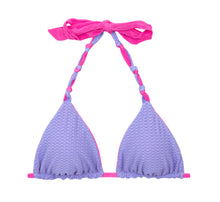 Laden Sie das Bild in den Galerie-Viewer, Product Back: Rio De Sol Haut Top Malibu-Rosa Tri-Rev
