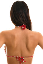 Carica l&#39;immagine nel visualizzatore di Gallery, Image 06: Rio De Sol Haut Top Poa Red Frufru
