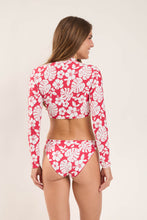 Charger l&#39;image dans la galerie, Model Back: Rio De Sol Haut Top Pua-Hibiscus Reef
