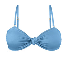 Laden Sie das Bild in den Galerie-Viewer, Product Front: Rio De Sol Haut Top Shimmer-Baltic-Sea Bandeau-Joy
