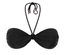 Laden Sie das Bild in den Galerie-Viewer, Product Front: Rio De Sol Haut Top Shimmer-Black Twist
