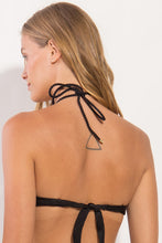 Laden Sie das Bild in den Galerie-Viewer, Image 07: Rio De Sol Haut Top Shimmer-Black Twist

