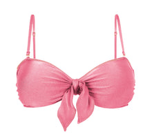 Charger l&#39;image dans la galerie, Product Front: Rio De Sol Haut Top Shimmer-Confetti Bandeau-Knot
