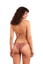 Charger l&#39;image dans la galerie, Model Back: Rio De Sol Haut Top Shimmer-Copper Frufru
