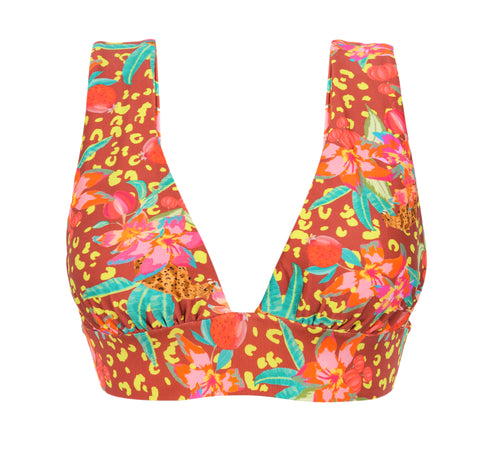 Product Front: Rio De Sol Haut Top Tropics Halter-Marina