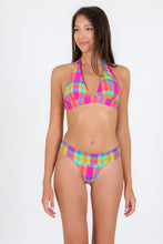 Charger l&#39;image dans la galerie, Model Front: Rio De Sol Haut Top Tulip-Garden Halter-Cos
