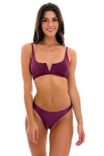 Carica l&#39;immagine nel visualizzatore di Gallery, Model Front: Rio De Sol Haut Top Viena Bra-V
