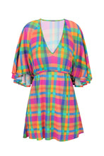 Carica l&#39;immagine nel visualizzatore di Gallery, Product Front: Rio De Sol Vêtement De Plage Tulip-Garden Mini Dress
