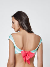 Charger l&#39;image dans la galerie, Model Back: Saha Haut Soutien Marinho Menta
