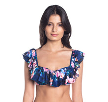 Laden Sie das Bild in den Galerie-Viewer, Image 02: Saha Haut Top Cumbia Floral Night
