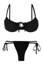 Charger l&#39;image dans la galerie, Set Dots-Black Balconet-Tie Pipa
