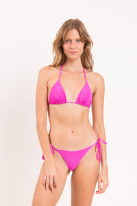 Malibu-Rosa Tri-Inv Cheeky-Krawatten-Set